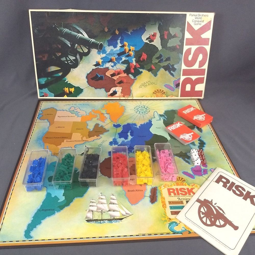 Board game of world conquest